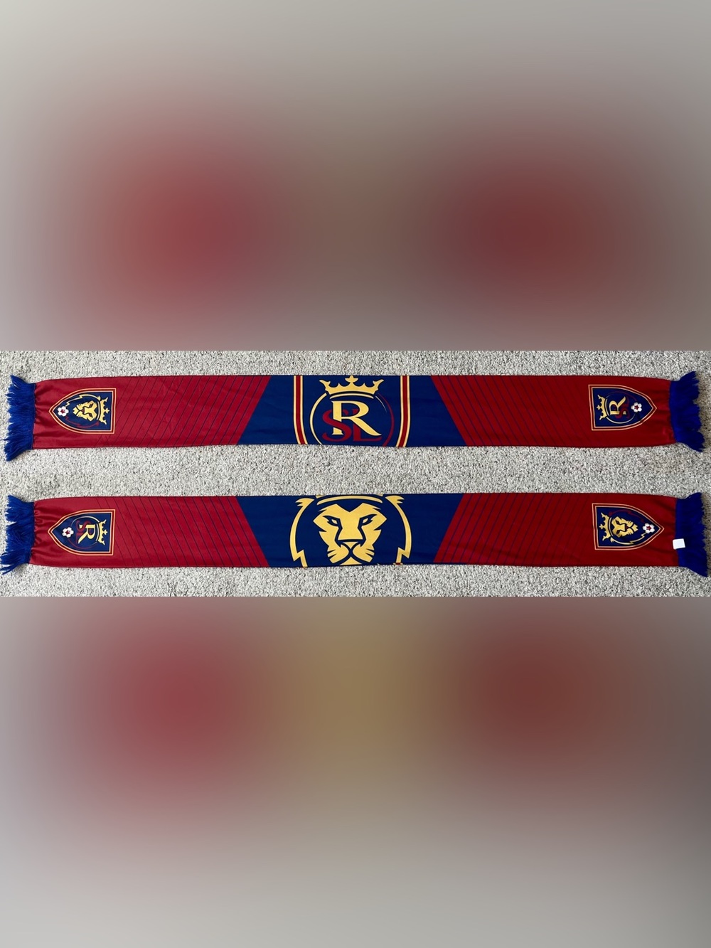 Real Salt Lake Lion Crest Alternate Logo Soccer Scarf